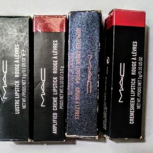 MAC SET OF 4 LIPSTICKS